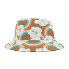 Retro Hibiscus Bucket Hat