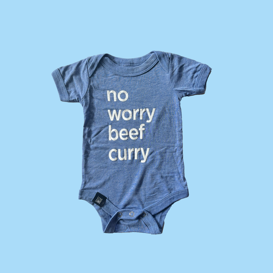 No Worry Beef Curry Onesie