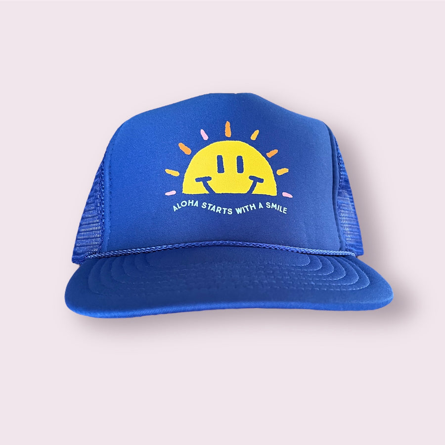 Aloha Starts With a Smile Trucker Hat