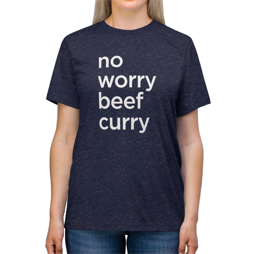 Copy of No Worry Beef Curry Adult Tee
