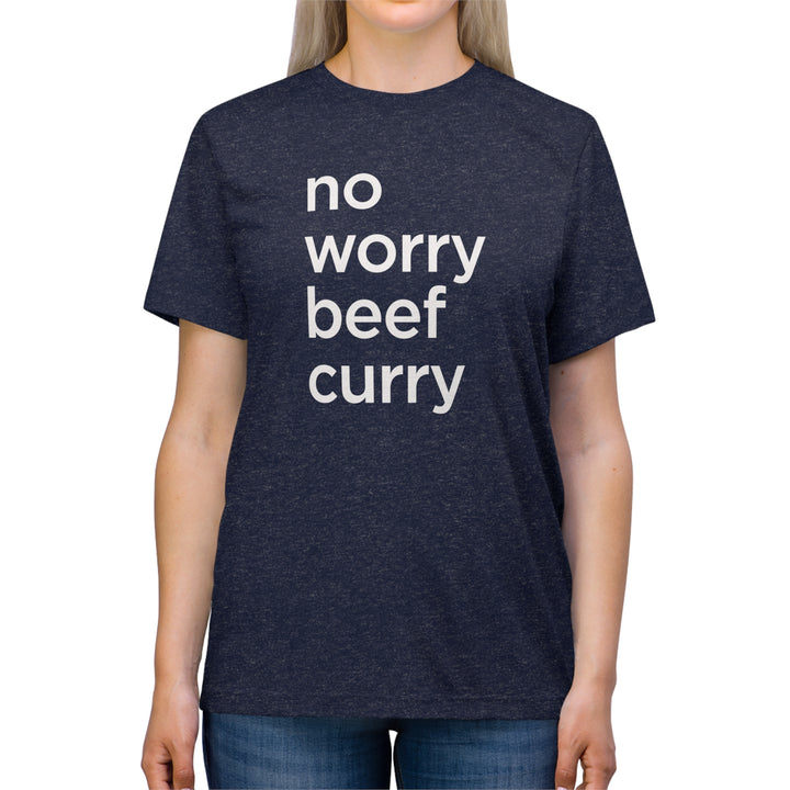 Copy of No Worry Beef Curry Adult Tee