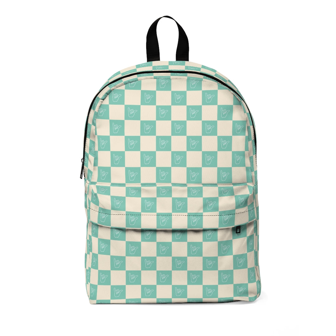 Checkerboard Teeth Backpack Checkerboard Classic Backpack – Izzy and Luke
