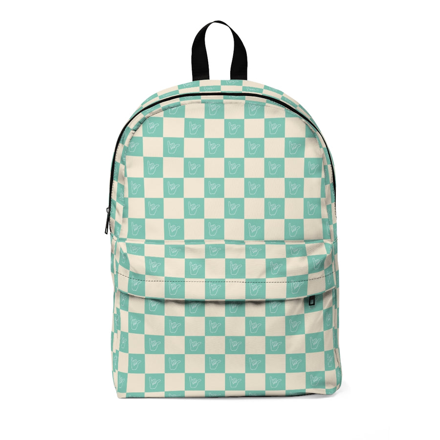 Checkerboard Classic Backpack – Izzy and Luke