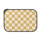 Checkerboard Bento Box with Band and Utensils