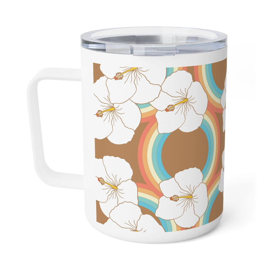 Corkcicle Coffee Mug - Rifle Paper Co. Lively Floral Cream - 16oz