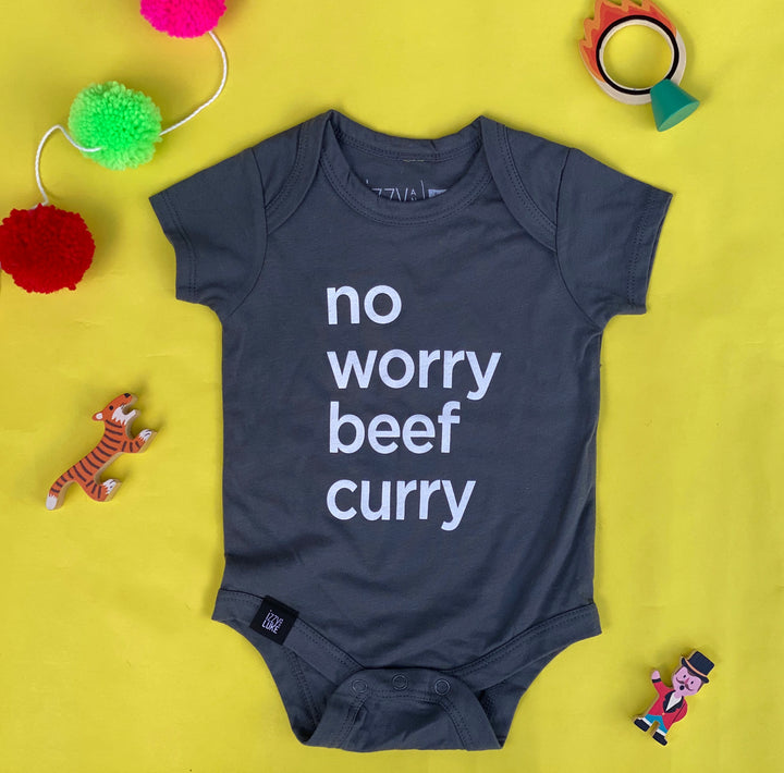 No Worry Beef Curry Onesie