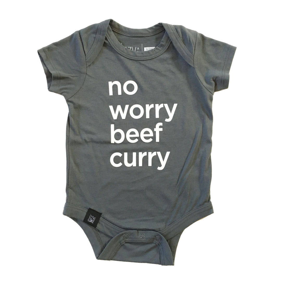 No Worry Beef Curry Onesie