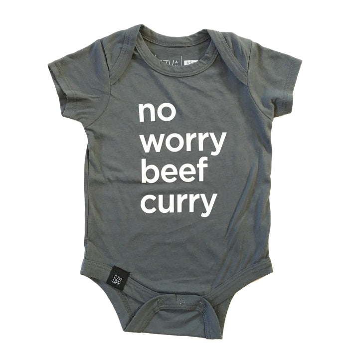 No Worry Beef Curry Onesie